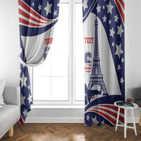 Personalized USA Swimming Window Curtain One For All Summer Sport - Wonder Print Shop