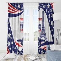 Personalized USA Swimming Window Curtain One For All Summer Sport - Wonder Print Shop