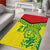 Custom Guyana Golden Jaguars Area Rug Heritage Flame Edition - Wonder Print Shop