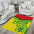 Custom Guyana Golden Jaguars Area Rug Heritage Flame Edition - Wonder Print Shop