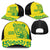 Guyana Golden Jaguars Baseball Net Cap Heritage Flame Edition - Wonder Print Shop