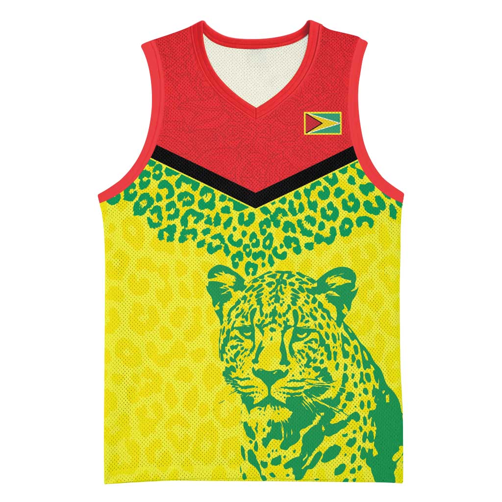 Custom Guyana Golden Jaguars Basketball Jersey Heritage Flame Edition - Wonder Print Shop