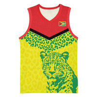 Custom Guyana Golden Jaguars Basketball Jersey Heritage Flame Edition - Wonder Print Shop