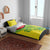 Custom Guyana Golden Jaguars Bedding Set Heritage Flame Edition - Wonder Print Shop