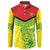 Custom Guyana Golden Jaguars Button Sweatshirt Heritage Flame Edition - Wonder Print Shop