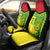 Custom Guyana Golden Jaguars Car Seat Cover Heritage Flame Edition - Wonder Print Shop