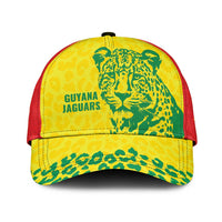 Custom Guyana Golden Jaguars Classic Cap Heritage Flame Edition - Wonder Print Shop