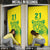 Custom Guyana Golden Jaguars Door Cover Heritage Flame Edition - Wonder Print Shop
