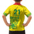 Custom Guyana Golden Jaguars Family Matching Summer Maxi Dress and Hawaiian Shirt Heritage Flame Edition - Wonder Print Shop
