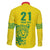 Custom Guyana Golden Jaguars Family Matching Summer Maxi Dress and Hawaiian Shirt Heritage Flame Edition - Wonder Print Shop