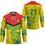 Custom Guyana Golden Jaguars Hockey Jersey Heritage Flame Edition - Wonder Print Shop
