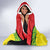 Custom Guyana Golden Jaguars Hooded Blanket Heritage Flame Edition - Wonder Print Shop