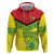 Custom Guyana Golden Jaguars Hoodie Heritage Flame Edition - Wonder Print Shop