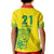 Custom Guyana Golden Jaguars Kid Polo Shirt Heritage Flame Edition - Wonder Print Shop