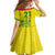 Custom Guyana Golden Jaguars Kid Short Sleeve Dress Heritage Flame Edition - Wonder Print Shop