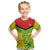 Custom Guyana Golden Jaguars Kid T Shirt Heritage Flame Edition - Wonder Print Shop