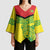 Custom Guyana Golden Jaguars Kimono Sleeve Blouse Heritage Flame Edition - Wonder Print Shop