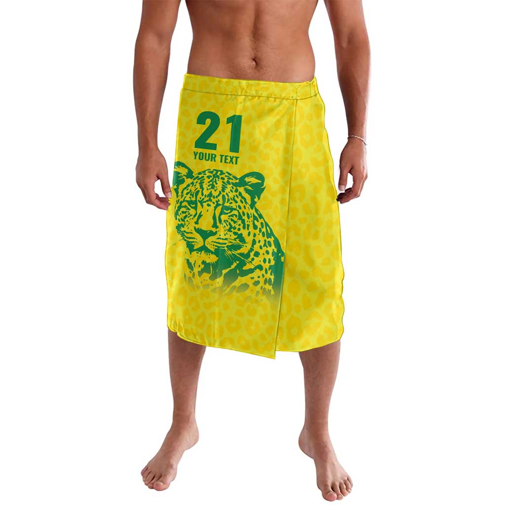 Custom Guyana Golden Jaguars Lavalava Heritage Flame Edition - Wonder Print Shop