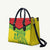 Custom Guyana Golden Jaguars Leather Bag Heritage Flame Edition - Wonder Print Shop