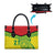 Custom Guyana Golden Jaguars Leather Bag Heritage Flame Edition - Wonder Print Shop
