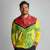 Custom Guyana Golden Jaguars Long Sleeve Polo Shirt Heritage Flame Edition - Wonder Print Shop