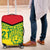 Custom Guyana Golden Jaguars Luggage Cover Heritage Flame Edition - Wonder Print Shop
