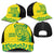 Guyana Golden Jaguars Mesh Trucker Cap Heritage Flame Edition - Wonder Print Shop