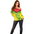 Custom Guyana Golden Jaguars Off Shoulder Sweater Heritage Flame Edition - Wonder Print Shop
