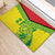 Custom Guyana Golden Jaguars Rubber Doormat Heritage Flame Edition - Wonder Print Shop