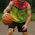 Custom Guyana Golden Jaguars Sleeveless Hoodie Heritage Flame Edition - Wonder Print Shop