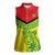Custom Guyana Golden Jaguars Women Sleeveless Polo Shirt Heritage Flame Edition - Wonder Print Shop