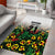 Custom Guyana Football Area Rug Spirit of the Jaguar - White - Wonder Print Shop
