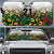 Custom Guyana Football Auto Sun Shade Spirit of the Jaguar - White - Wonder Print Shop