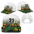 Custom Guyana Football Baseball Net Cap Spirit of the Jaguar - White - Wonder Print Shop