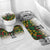 Custom Guyana Football Bathroom Set Spirit of the Jaguar - White - Wonder Print Shop