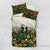 Custom Guyana Football Bedding Set Spirit of the Jaguar - White - Wonder Print Shop