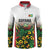 Custom Guyana Football Button Sweatshirt Spirit of the Jaguar - White - Wonder Print Shop