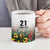 Custom Guyana Football Ceramic Mug Spirit of the Jaguar - White - Wonder Print Shop