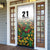 Custom Guyana Football Door Cover Spirit of the Jaguar - White - Wonder Print Shop