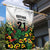 Custom Guyana Football Garden Flag Spirit of the Jaguar - White - Wonder Print Shop