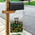 Custom Guyana Football Garden Flag Spirit of the Jaguar - White - Wonder Print Shop