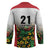 Custom Guyana Football Hockey Jersey Spirit of the Jaguar - White - Wonder Print Shop