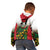 Custom Guyana Football Kid Hoodie Spirit of the Jaguar - White - Wonder Print Shop