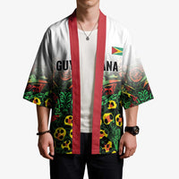 Custom Guyana Football Kimono Spirit of the Jaguar - White - Wonder Print Shop