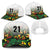 Custom Guyana Football Mesh Trucker Cap Spirit of the Jaguar - White - Wonder Print Shop