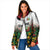 Custom Guyana Football Padded Jacket Spirit of the Jaguar - White - Wonder Print Shop
