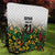 Custom Guyana Football Quilt Spirit of the Jaguar - White - Wonder Print Shop