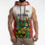 Custom Guyana Football Sleeveless Hoodie Spirit of the Jaguar - White - Wonder Print Shop