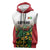 Custom Guyana Football Sleeveless Zip Hoodie Spirit of the Jaguar - White - Wonder Print Shop