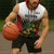 Custom Guyana Football Sleeveless Zip Hoodie Spirit of the Jaguar - White - Wonder Print Shop